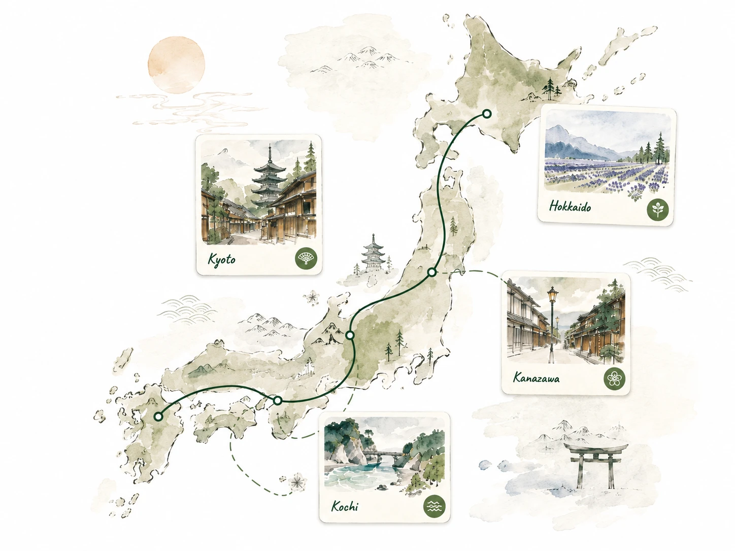 DangoTravel custom request map preview